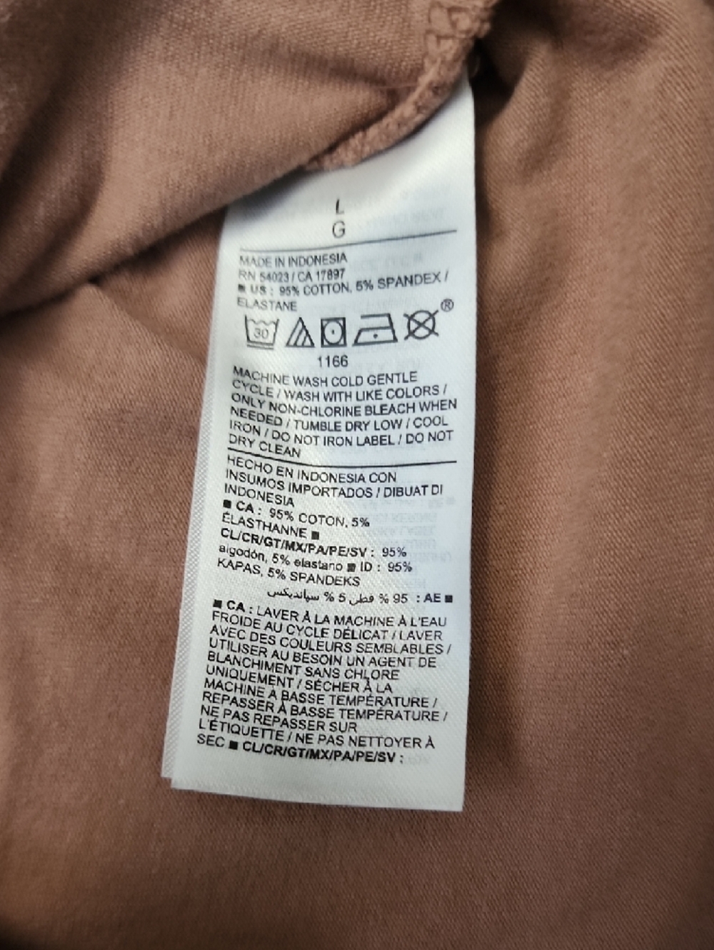 Old Navy Tan V-Neck Short Sleeve Bodysuit - Picture 6 of 6